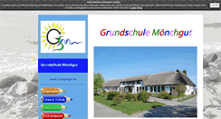 Desktop Screenshot of grundschule-moenchgut.de