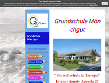 Tablet Screenshot of grundschule-moenchgut.de